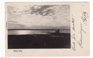 Postikortti, UUSIKAARLEPYY (NYKARLEBY) v 1904