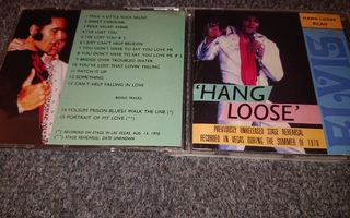 Elvis hang loose CD