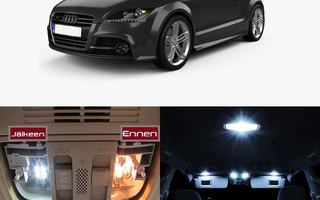 Audi TT (8J) Sisätilan LED -sarja ;10 -osainen