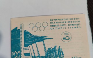 Postimerkkivihko Olympialaiset 1952