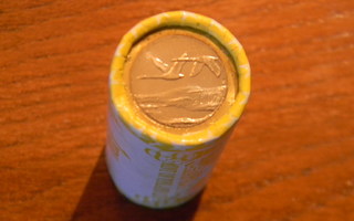 Suomi unc 2007 1 euro rulla