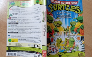 Teenage mutant hero Turtles punk frogs pelkät kannet