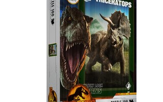 JURASSIC WORLD TRICERATOPS 3D EFFECT PUZZE	(21 619)	3d palap