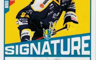 2023/24 Cardset LE Signature Niko Huuhtanen , Jukurit /40