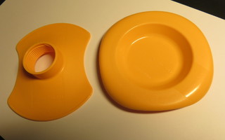 TUPPERWARE OSIA   oranssi  2 kpl