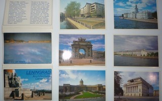 Leningrad arkkitehtuuriset maamerkit, USSR -korttisarja