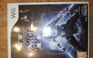 Wii Star Wars The Force Unleashed II videopeli PAL CIB