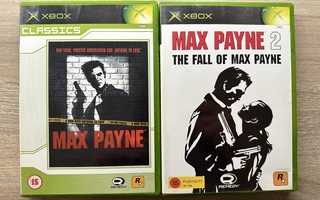 Max Payne ja Max Payne 2 (xbox)