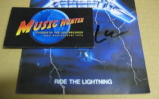 METALLICA - RIDE THE LIGHTING LARS NIMMARILLA CD