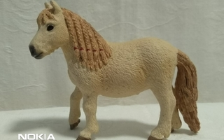 SCHLEICH SHETLANNINPONI TAMMA (HÄNNÄSSÄ SYDÄN-LETITYS)