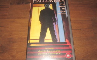 HALLOWEEN - Jamie Lee Curtis - 1978 - VHS