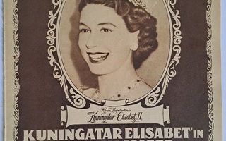 Kuningatar Elisabeth II kruunajaiset suomalainen mainos 1953
