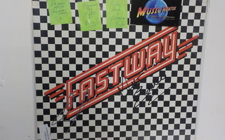 FASTWAY - S/T - M-/M-  + FAST EDDIE NIMIKIRJOITUS LP