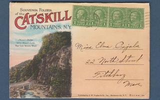 Souvenir Folder of the Catskill Mountains.NY