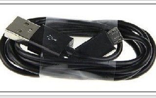Musta 8pin micro USB-kaapeli