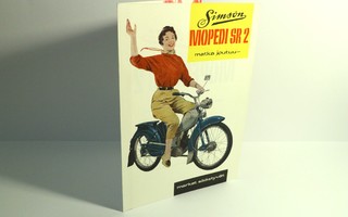 Simson mopedi SR 2 myyntiesite vuodelta 1957