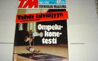 1978 / 19 Tekniikan Maailma lehti 78/19
