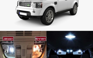 Land Rover Discovery 4 Sisätilan LED -muutossarja 6000K ;x22