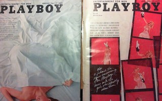 Playboy x 2 - 2/1967 ja 4/1966: Woody Allen ym.