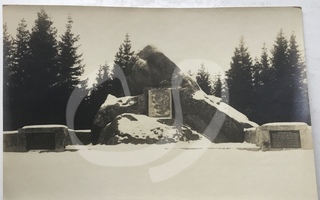 Napuen taistelun muistomerkki | vanha kulkematon postikortti