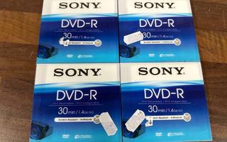 4kpl Mini DVD-R levyjä