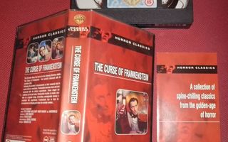 VHS The Curse of Frankenstein ( Warner Horror Classics UK)