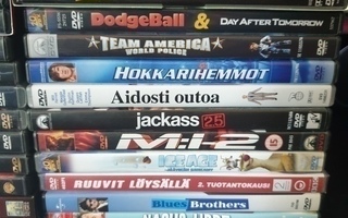 48 dvd elokuvaa pakettina