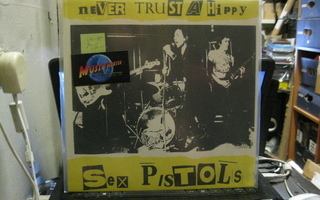 SEX PISTOLS - NEVER TRUST A HIPPY LP UK -85 M-/M-