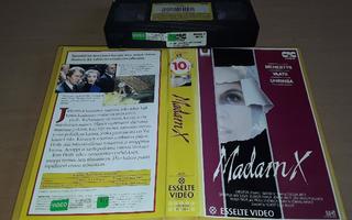 Madam X - SFX VHS (Esselte Video)