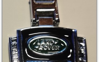 Land Rover avaimenperä - 'vaakunan muotoinen kehys'