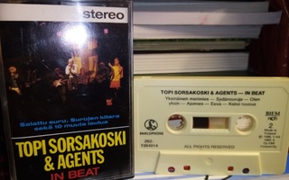 C-KASETTI Topi Sorsakoski & Agents :  In beat ( SIS POSTIKUL