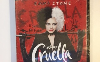 Cruella (4K Ultra HD + Blu-ray) Emma Stone (2021) UUSI