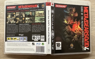 Metal Gear Solid 4-Guns of the Patriots (ps3)