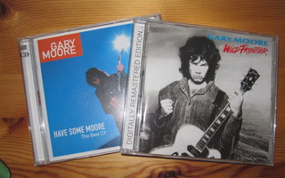 Gary Moore cd levypari, kitara rokkia taitavimmillaan!