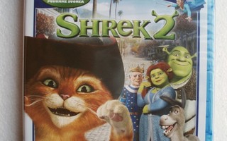Shrek 2 (Blu-ray, uusi) animaatio