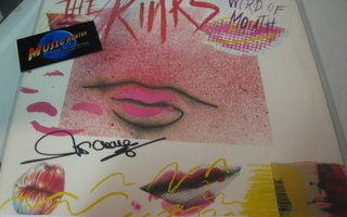 KINKS - WORD OF MOUTH LP MICK AVORYN NIMMARILLA!