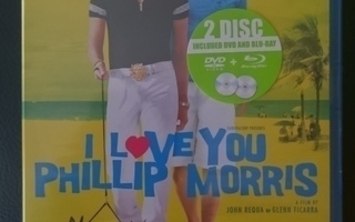 I LOVE YOU PHILLIP MORRIS - DVD & BLU-RAY (UUSI)