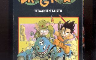 ååki . DRAGON BALL . Titaanien taisto . Akira Toriyama .