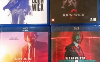 John Wick 1 - 4  -Blu-Ray