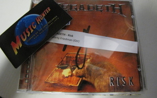 MEGADETH - RISK CD MARTY FRIEDMANIN NIMMARILLA