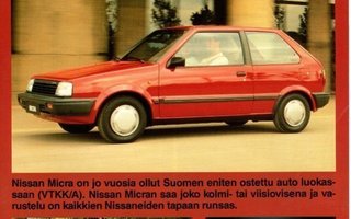 Nissan Micra -esite 1988