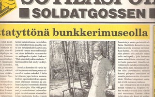 Sotilaspoika, lehdet, 3 kpl. , 3 ja 4 / 1999 ja  1 / 2000.