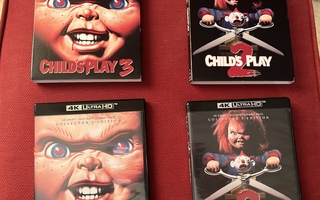 Child’s play 2 & 3 4k uhd blu-rayt