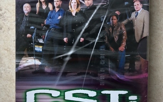 CSI: kausi 4, 6 x DVD. UUSI
