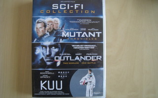 sci-fi collection mutant/outlander/kuu dvd