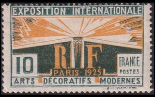 Ranska 177 ** Taidekäsityönäyttely 10 C (1925)