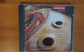 Ralf Gothoni ,piano :Schubert,Haydn,Rautavaara.CD.