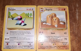 Dugtrio 19/102 Base set rare card