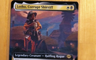 MTG Lotho, Corrupt Shirriff Tales of Middle Earth