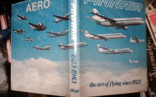 FINNAIR The Art of Flying since 1923 ( 1 p. 1983 ) Sis.pk:t